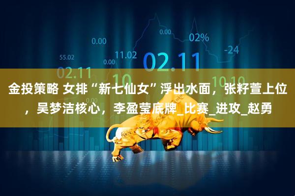 金投策略 女排“新七仙女”浮出水面，张籽萱上位，吴梦洁核心，李盈莹底牌_比赛_进攻_赵勇